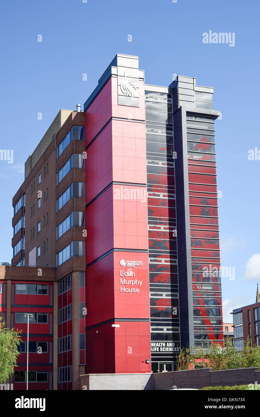 L'Université De Montfort, Leicester, UK. Banque D'Images