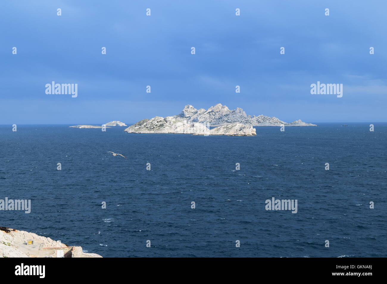 Calanques des Calanques - Marseille Banque D'Images