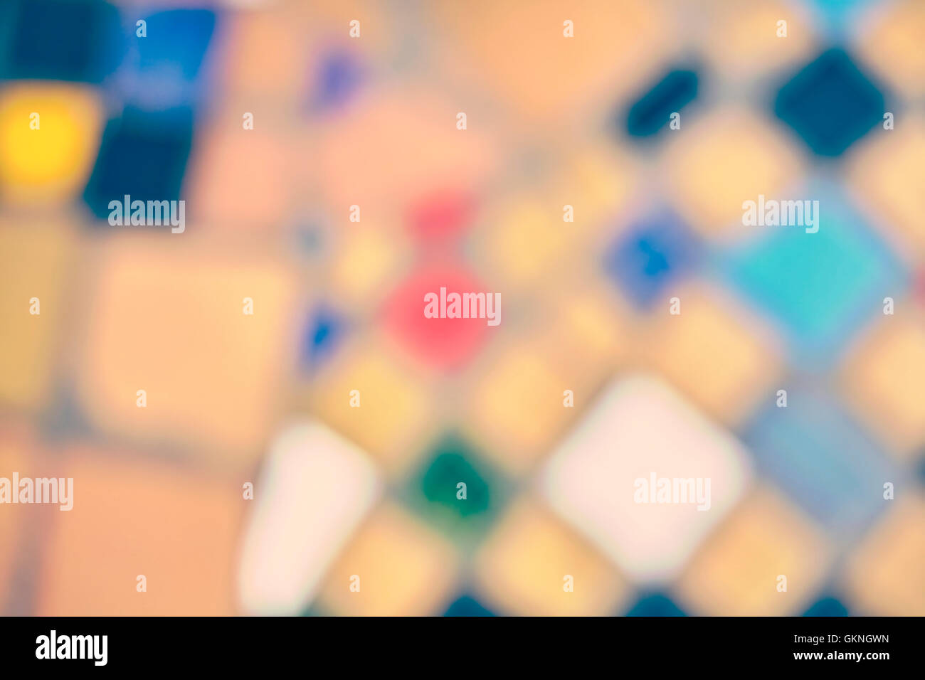 Résumé fond trouble faite de tuiles colorées. Banque D'Images