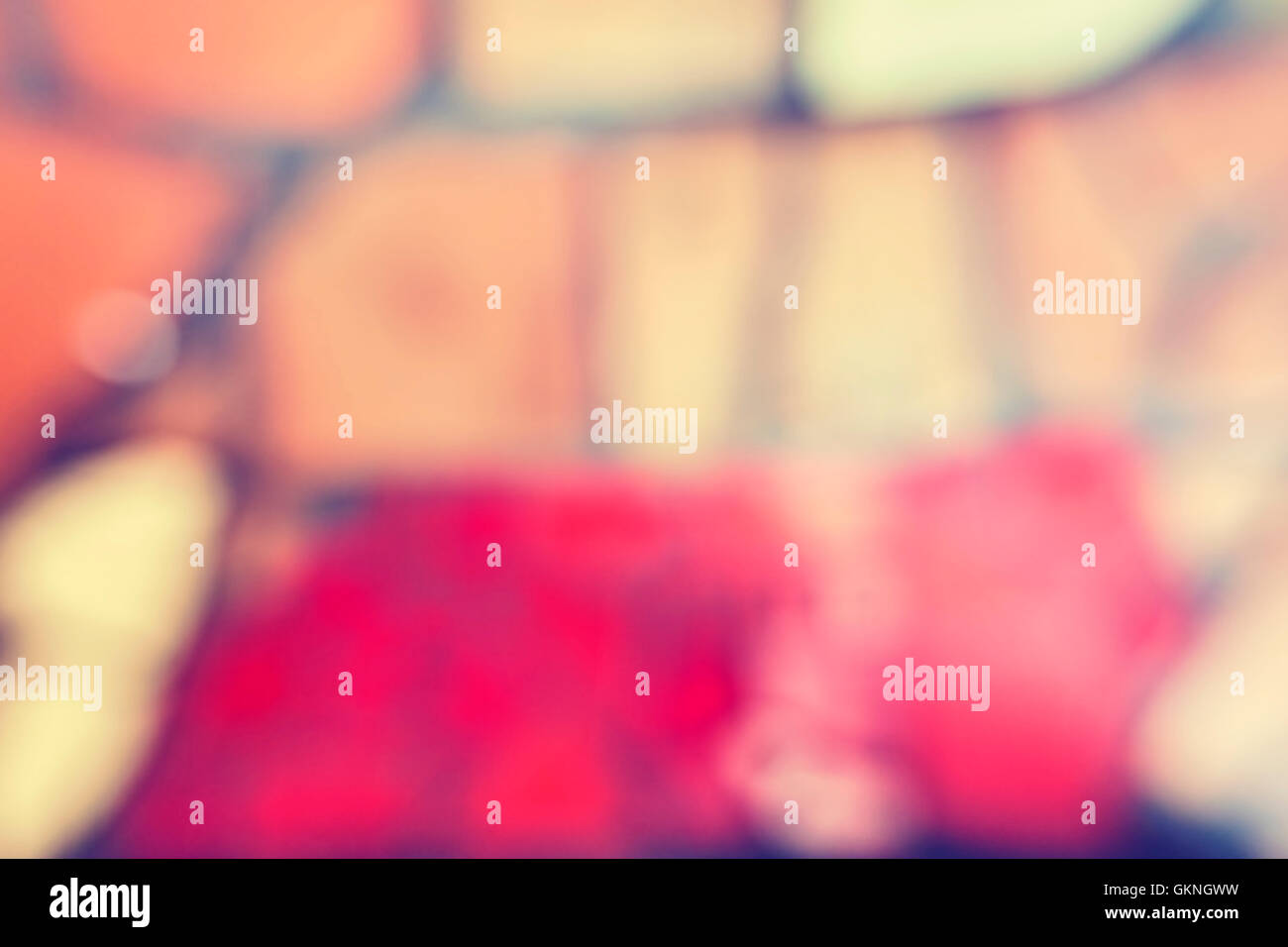 Résumé fond trouble faite de tuiles colorées. Banque D'Images