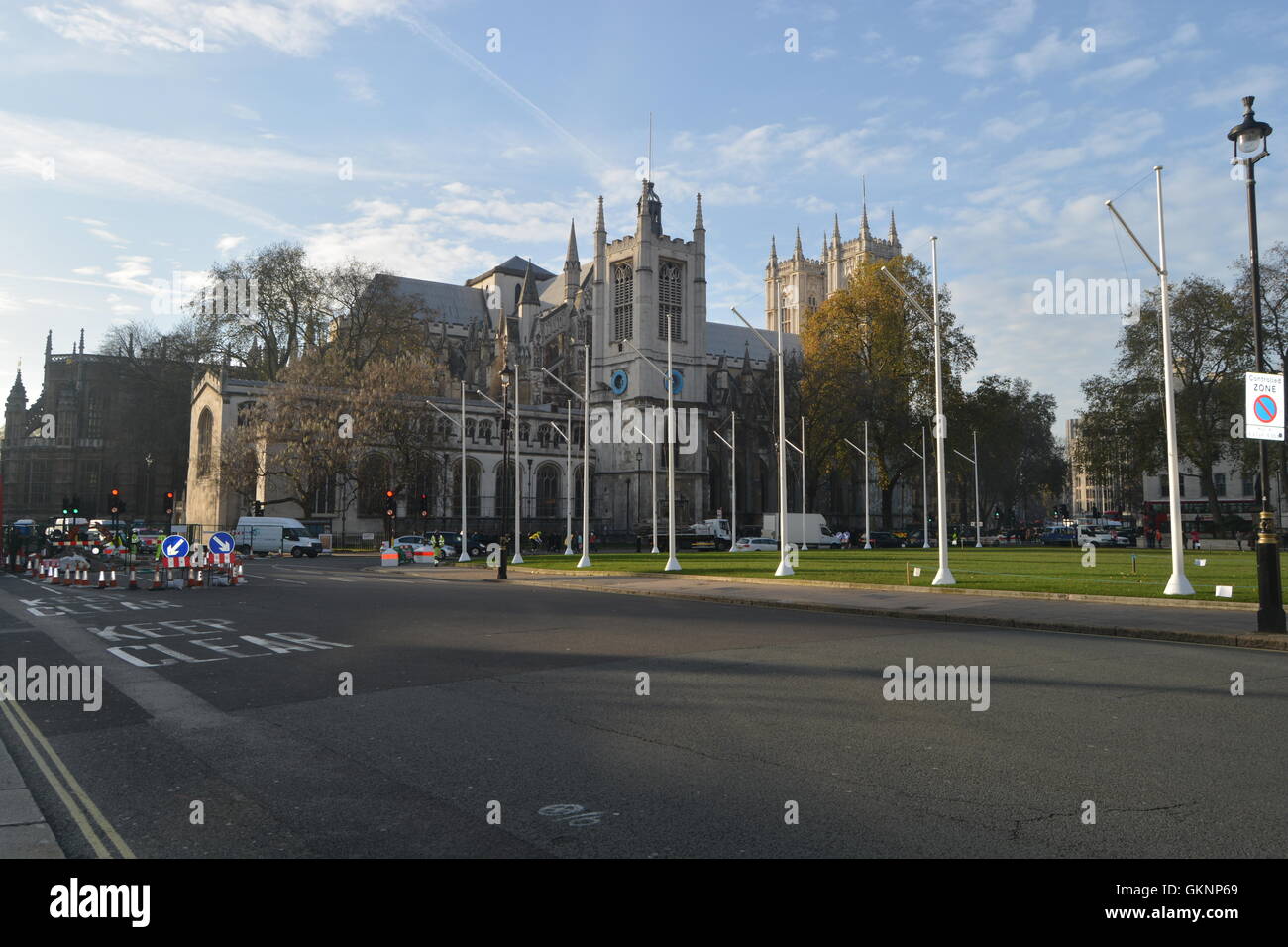 La tour de l'horloge, Londres, Angleterre Banque D'Images