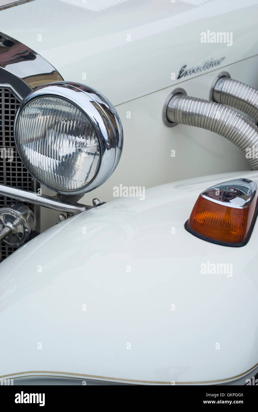 Close up detail d'Excalibur Phaeton Banque D'Images