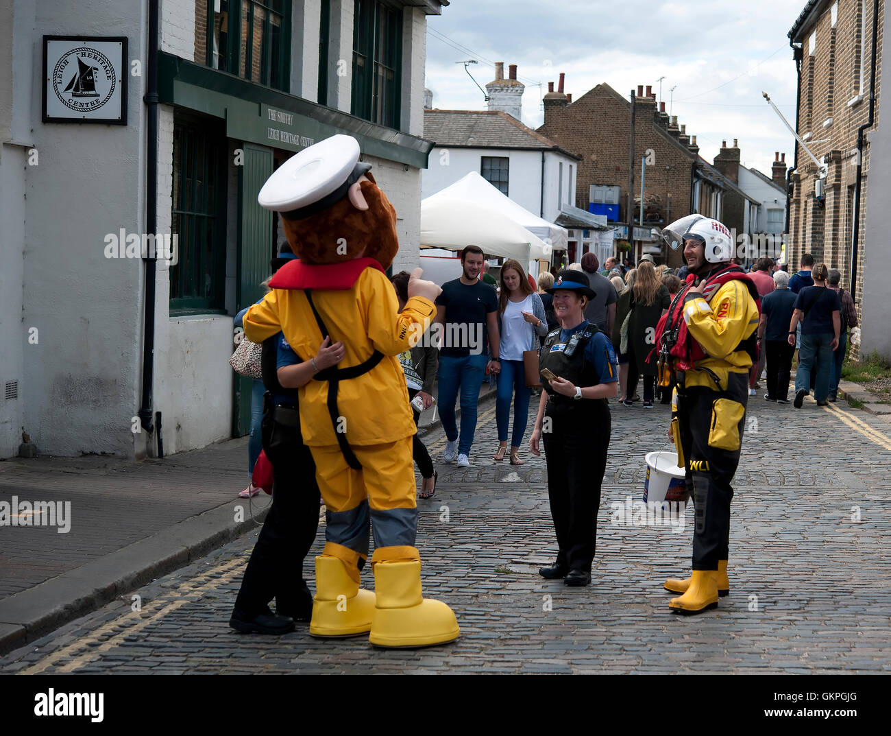 Festival Maritime, Vieux Leigh, Leigh-on-Sea, Essex, Angleterre, Royaume-Uni. Banque D'Images