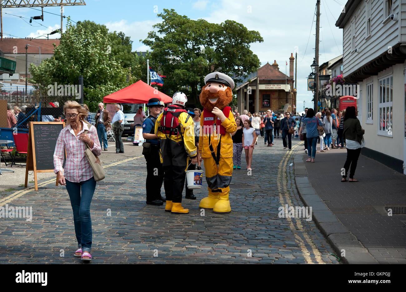 Festival Maritime, Vieux Leigh, Leigh-on-Sea, Essex, Angleterre, Royaume-Uni. Banque D'Images