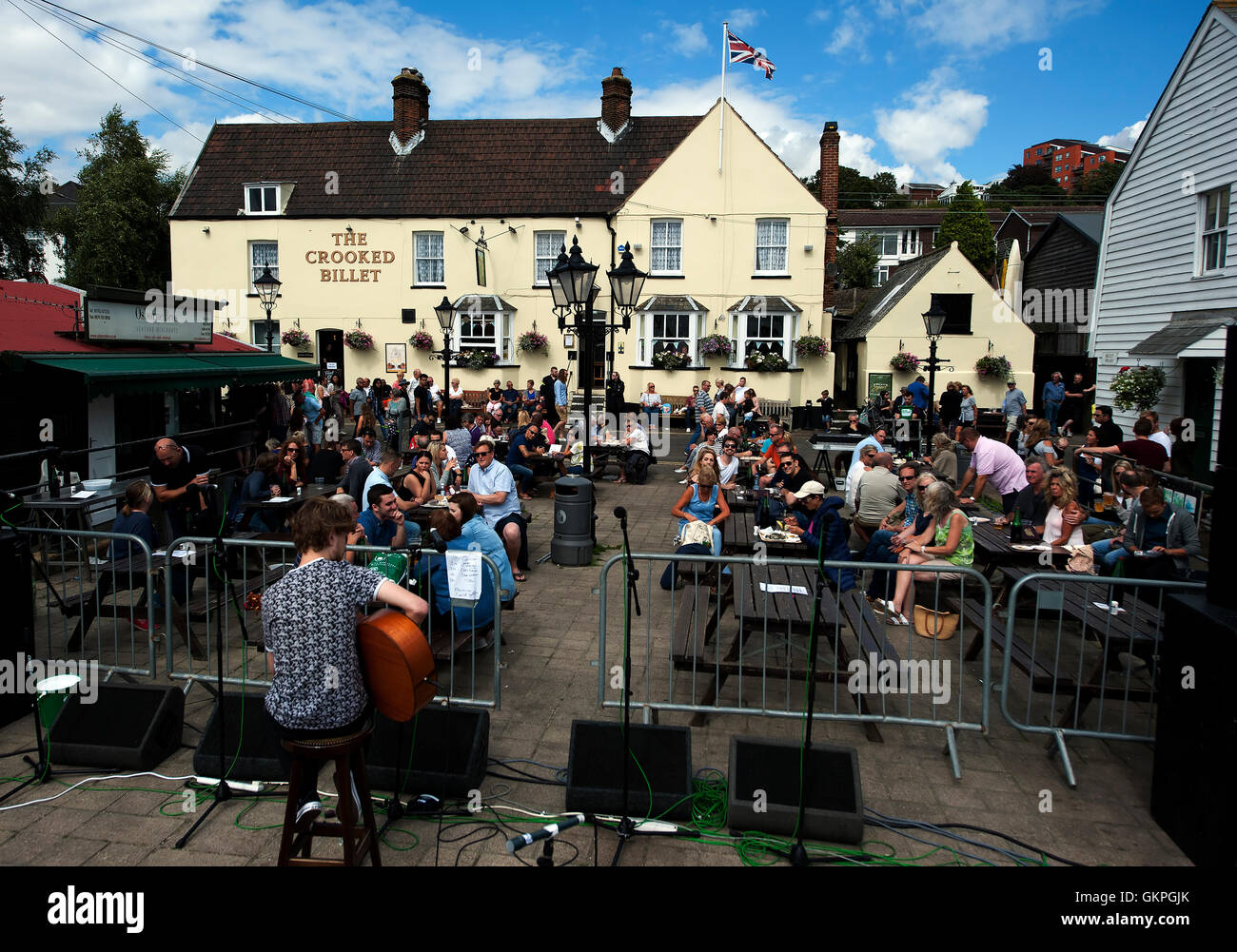 Festival Maritime, Vieux Leigh, Leigh-on-Sea, Essex, Angleterre, Royaume-Uni. Banque D'Images