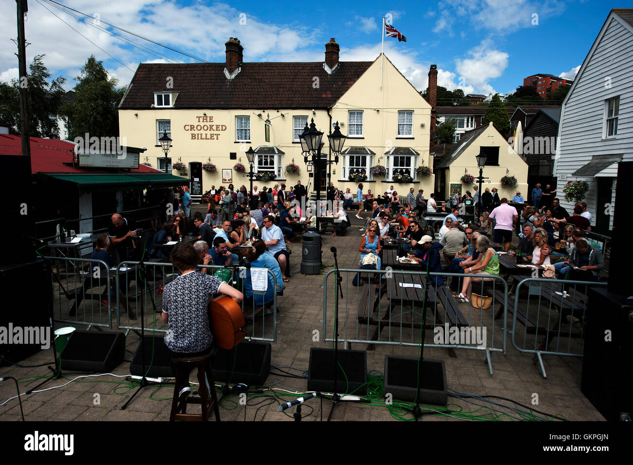 Festival Maritime, Vieux Leigh, Leigh-on-Sea, Essex, Angleterre, Royaume-Uni. Banque D'Images