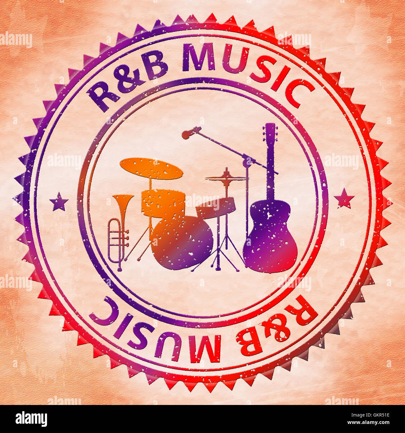 R&B Musique Sens Rhythm and Blues Soul Photo Stock - Alamy