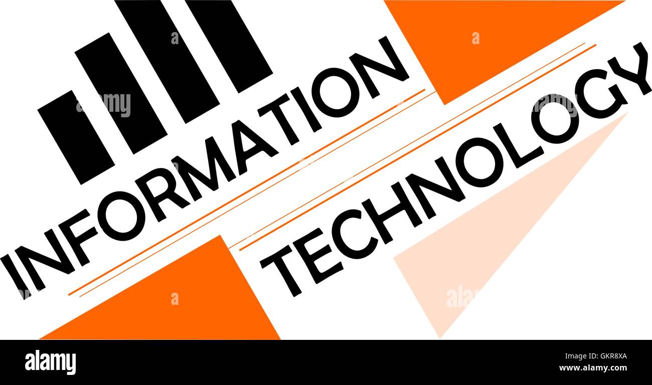 Nuage de mots - technologie de l'information Illustration de Vecteur