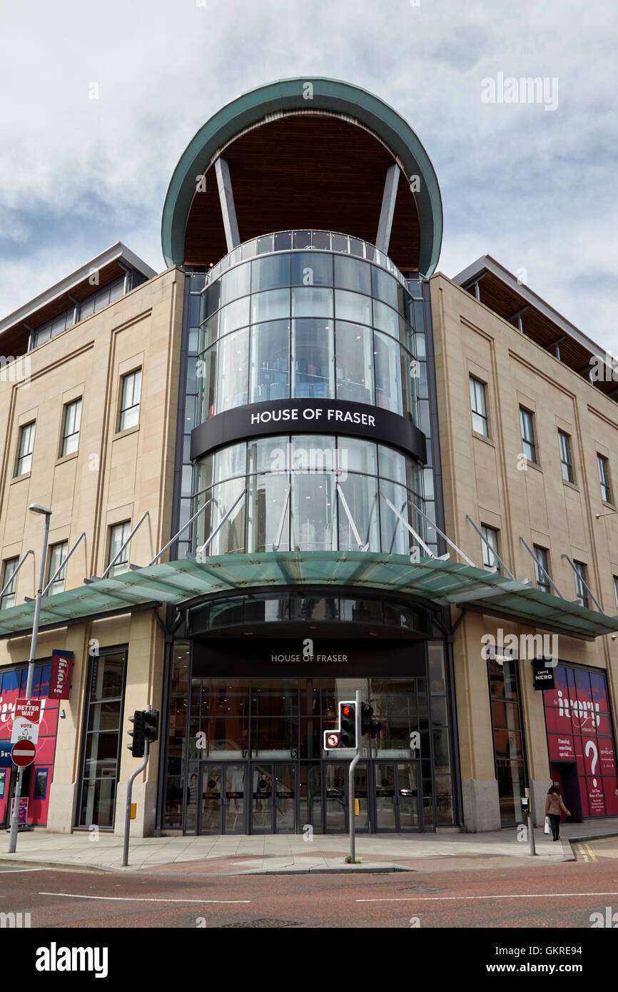 House of Fraser à Victoria Square Shopping Centre belfast city centre Banque D'Images