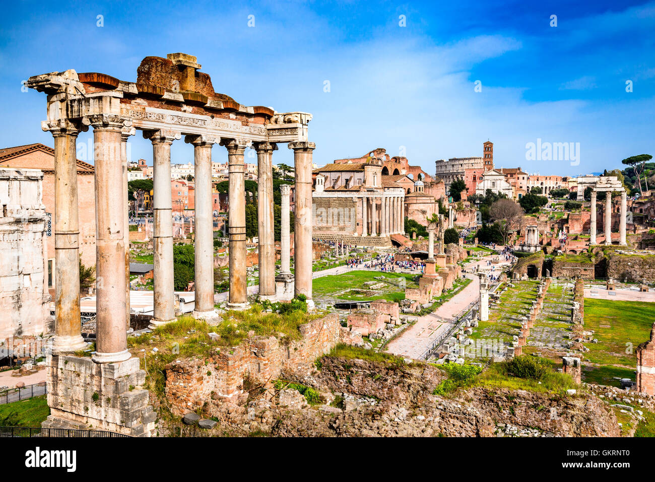 Italie rome roma italia vieilles ruines Banque de photographies et d ...
