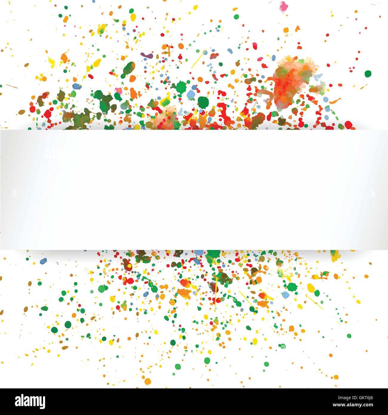 Résumé Contexte artistique avec l'aquarelle splash Illustration de Vecteur