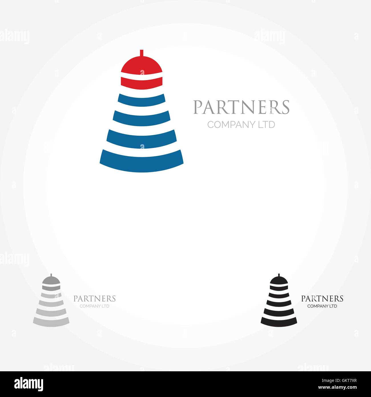 Logo phare - Vector Illustration, design graphique modifiable pour votre conception. Logo d'entreprise. Illustration de Vecteur