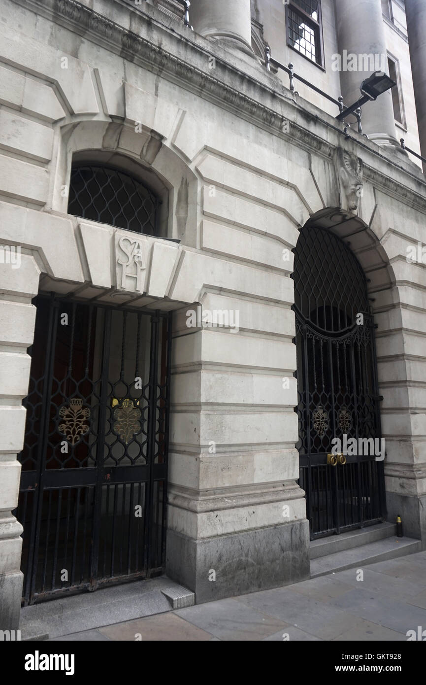 L'extérieur de l'Afrique du Sud, House, Londres, Angleterre Banque D'Images