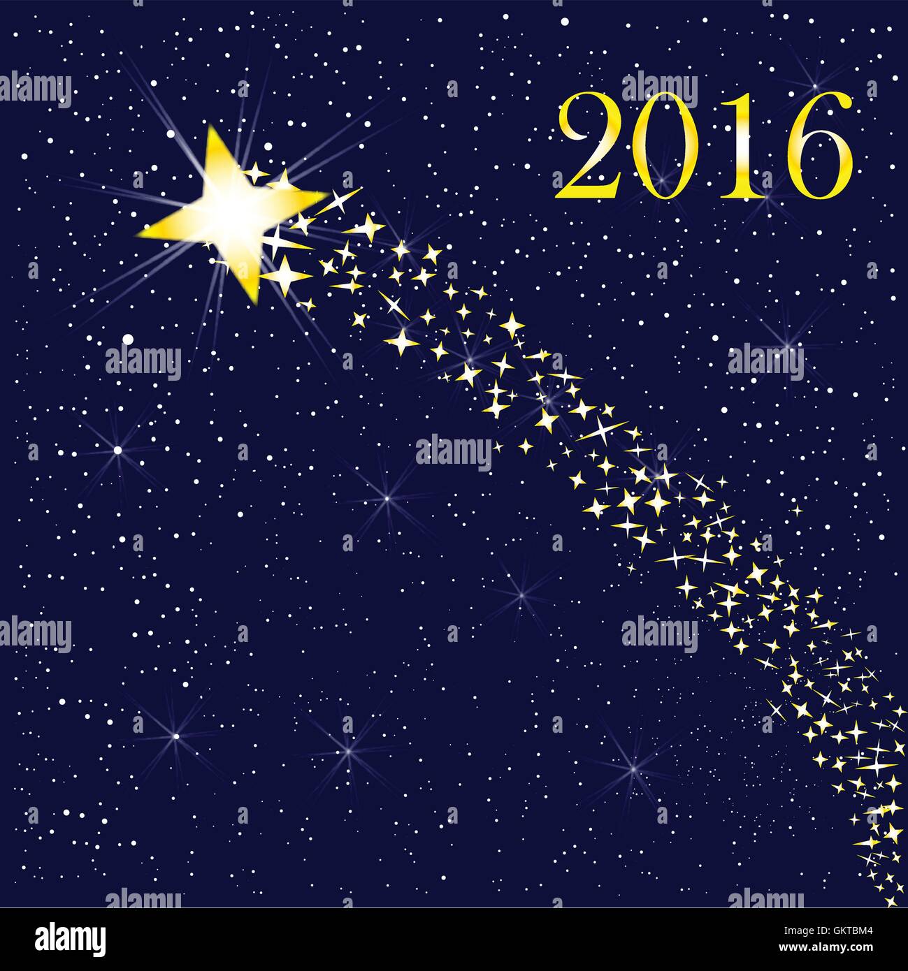 Rising Star 2016 Illustration de Vecteur