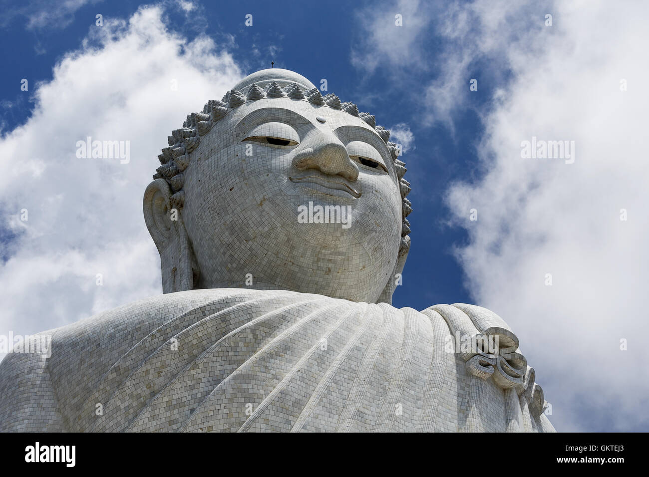 Portrait du Grand Bouddha à Phuket, Thaïlande Banque D'Images