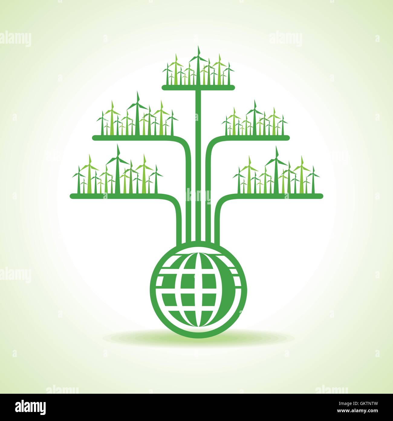 Sauver la nature concept -vector illustration Illustration de Vecteur