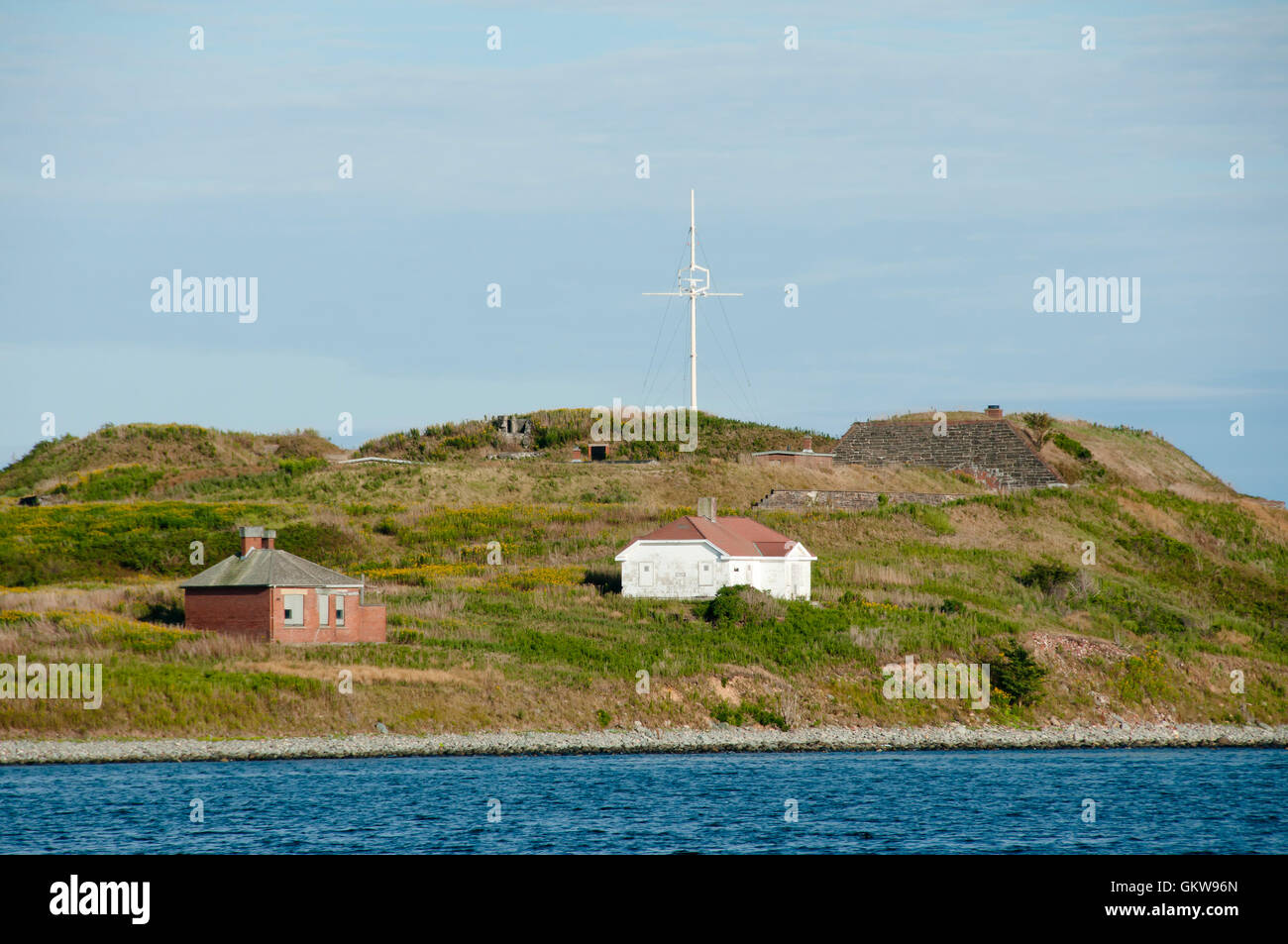 L'île Georges - Halifax - Nouvelle-Écosse Banque D'Images
