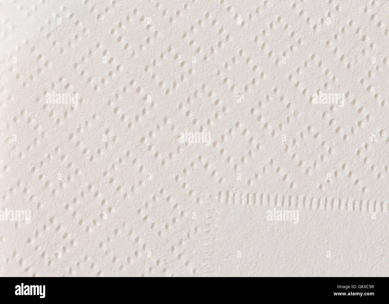 Serviette en papier blanc (nappes) texture Banque D'Images