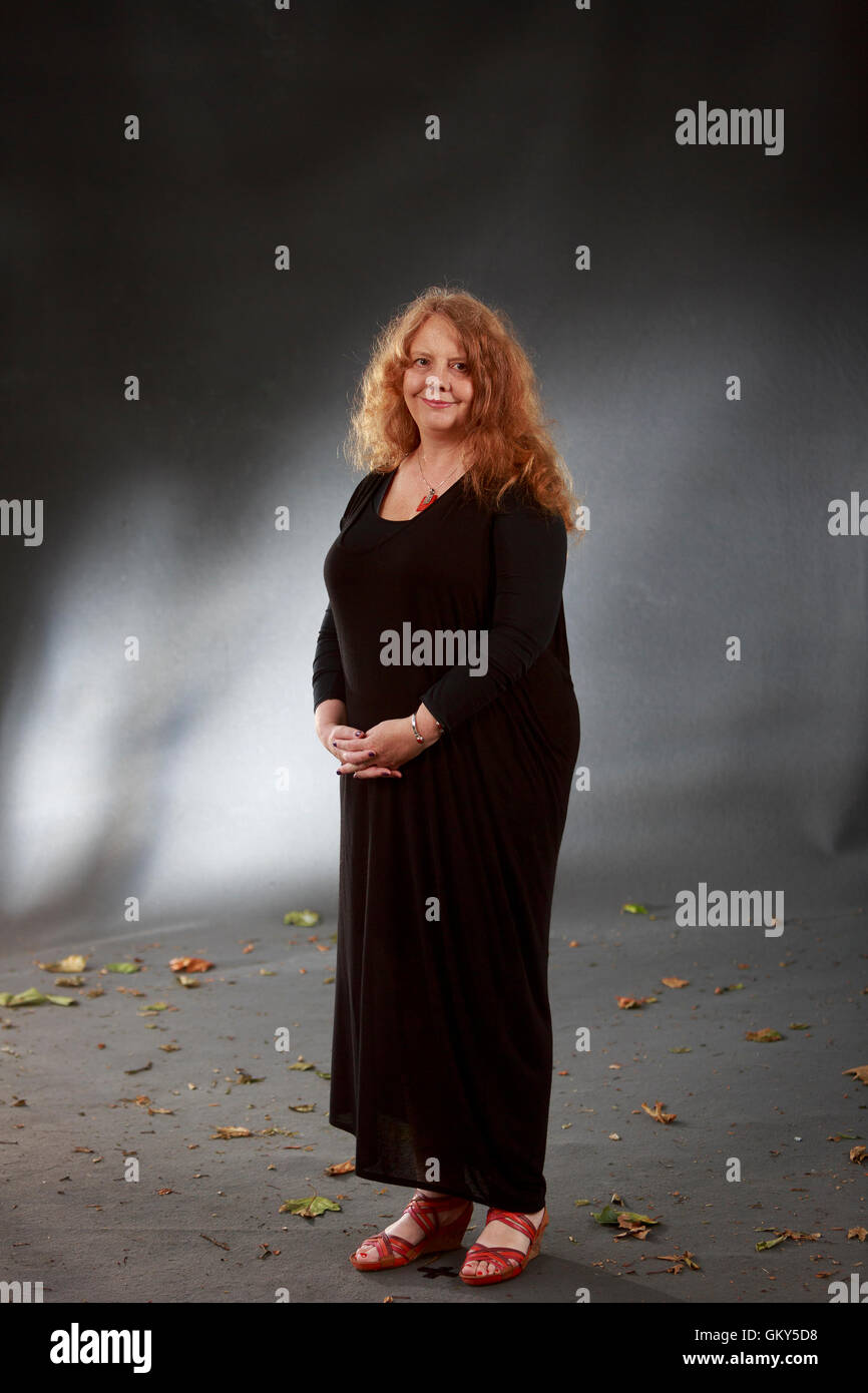 Edinburgh, Royaume-Uni. Août 23, 2016. Edinburgh International Book Festival 9e jour. Edinburgh International Book Festival a lieu à Charlotte Square Gardens. Édimbourg. Photo Lorna Gibb. Credit : Pako Mera/Alamy Live News Banque D'Images