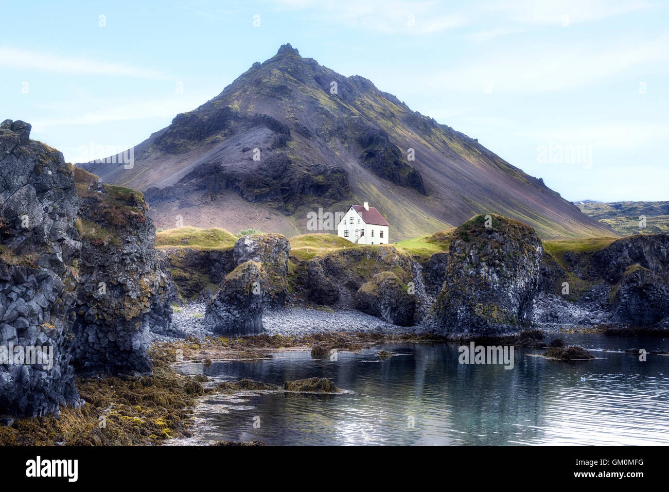 Arnastapi, Islande, de Snæfellsnes, 05960 Banque D'Images