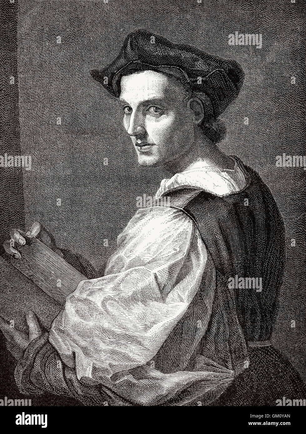 Andrea del Sarto, 1486-1530, un peintre italien de Florence Banque D'Images