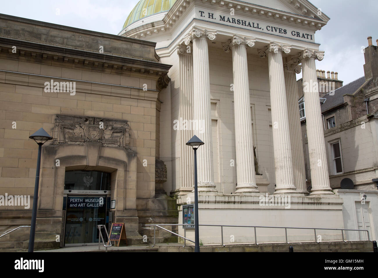 Museum and Art Gallery, Perth, Ecosse, Royaume-Uni Banque D'Images