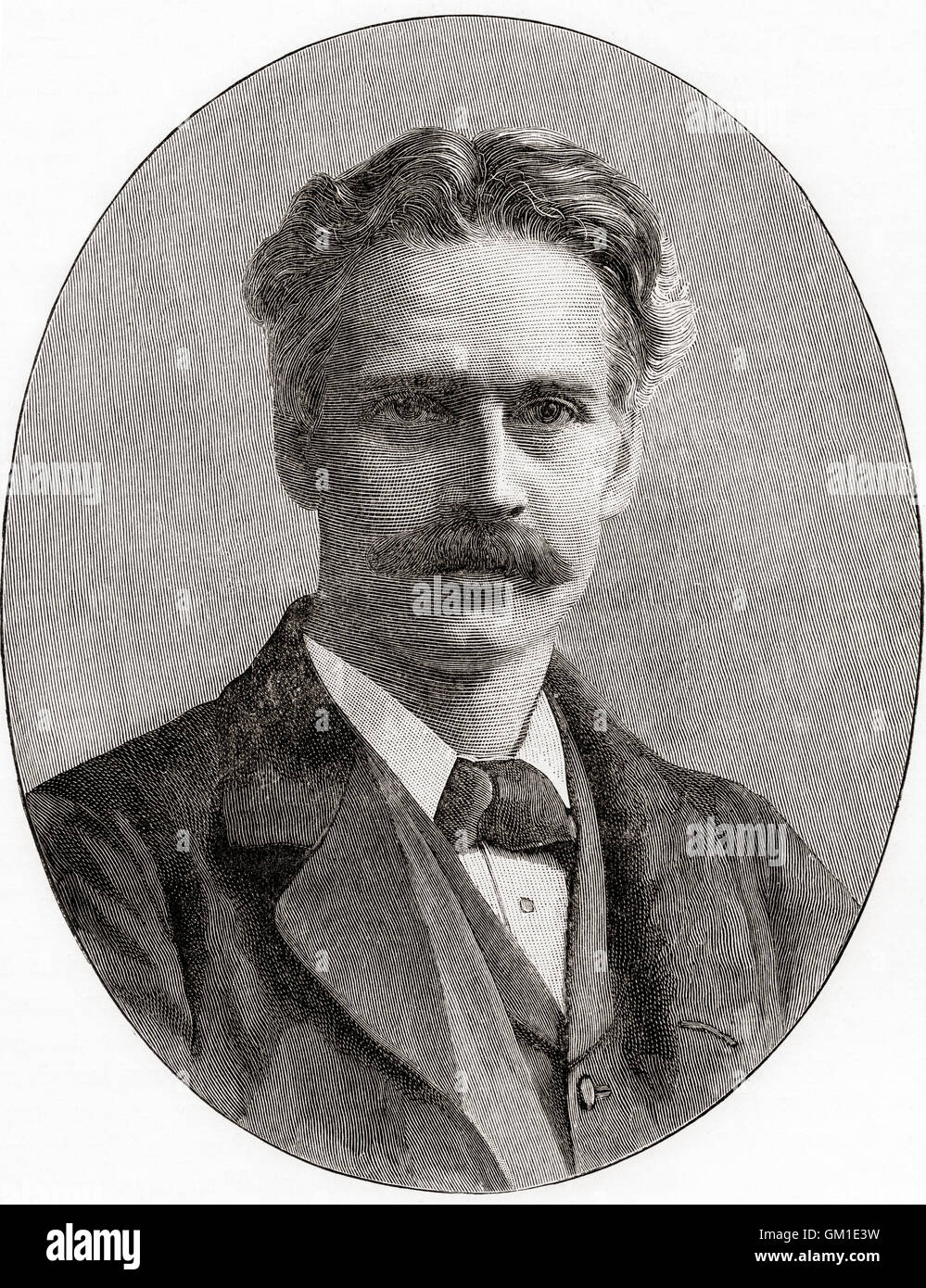 Gerald William Balfour, 2e comte de Balfour, 1853 -1945, aka Gerald Balfour ou Rt Hon G. W. Balfour jusqu'en 1930. Homme politique conservateur britannique. Banque D'Images