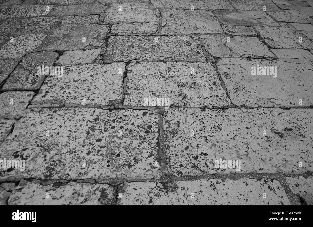 L'année 1700 vieux chemin. Banque D'Images