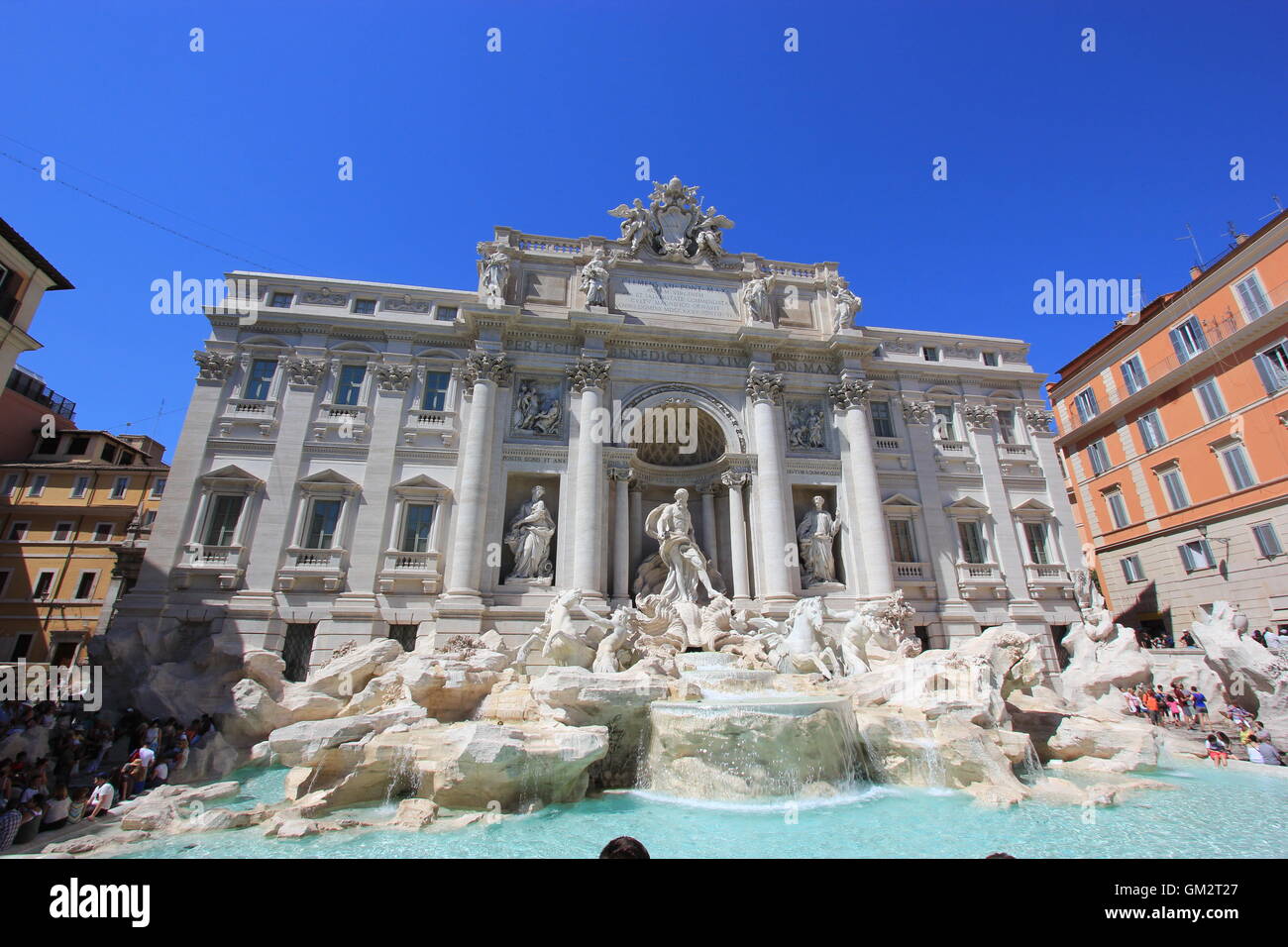 Fontana di Trevi Rome, Italie Banque D'Images