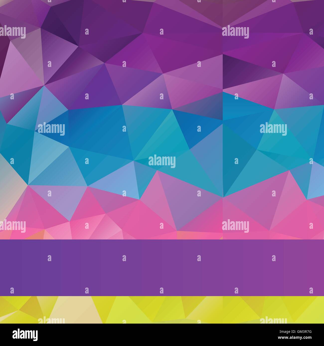Arc-en-ciel lumineux fond vecteur de la mosaïque des triangles. Bon pour le web, site web et plus encore. Illustration de Vecteur