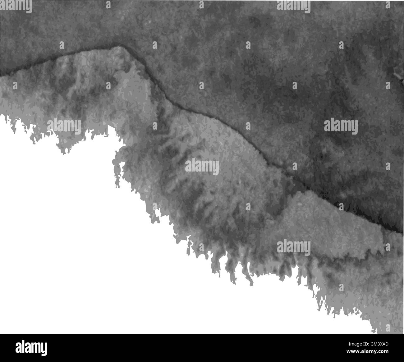 Aquarelle abstraite fond peint à la main Illustration de Vecteur