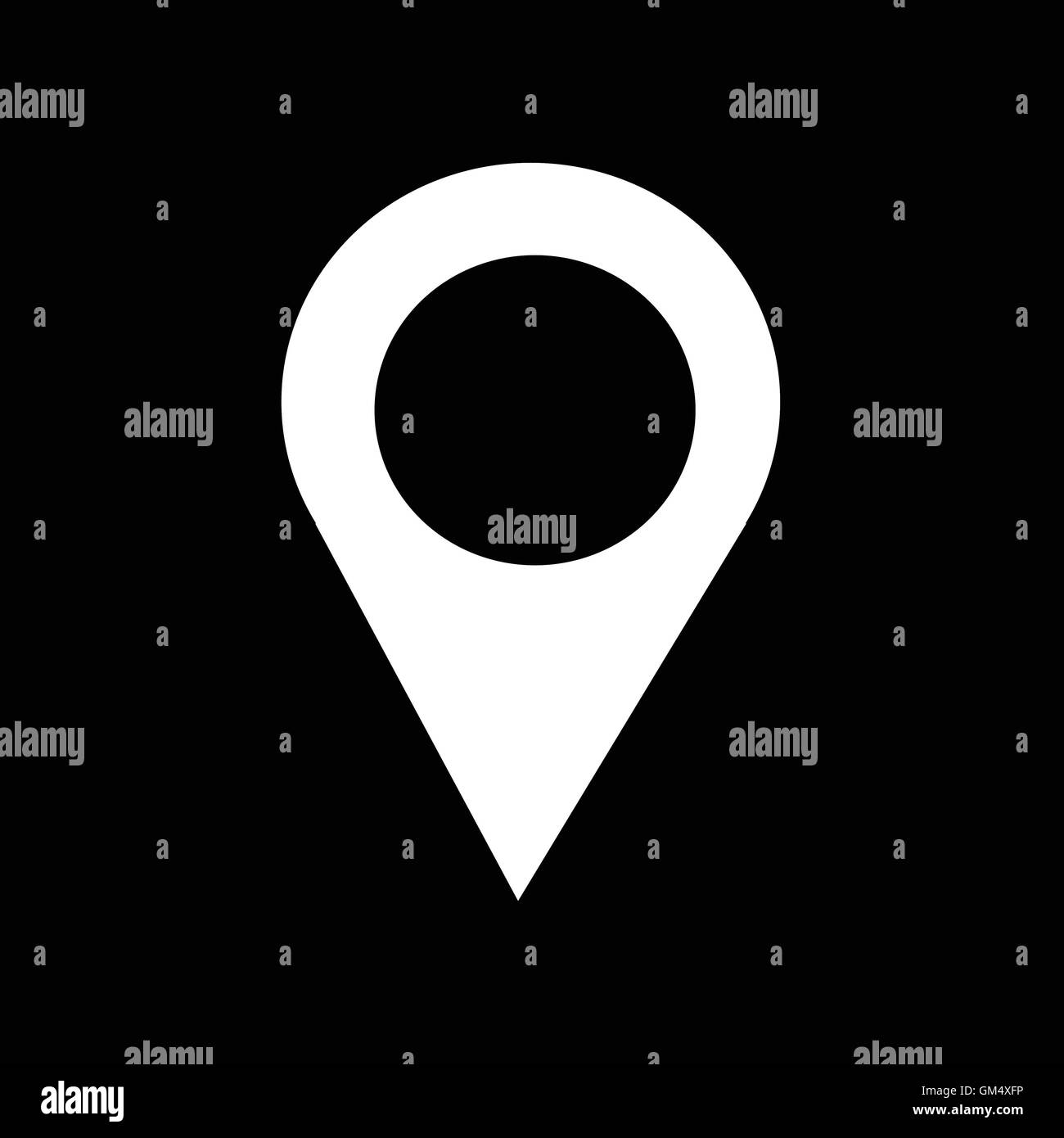 Icône Pin localisation Illustration design Illustration de Vecteur