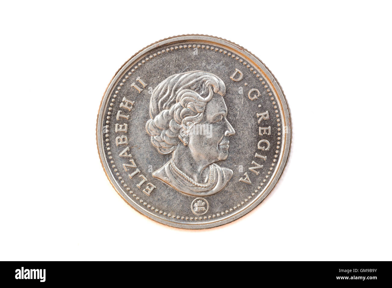 Pièce de monnaie canadienne Banque D'Images