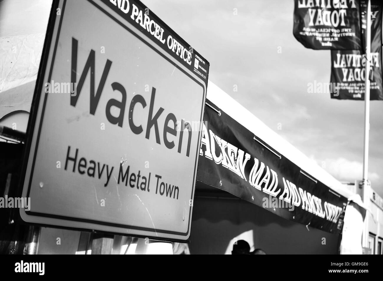 Wacken O. A. 2016, l'Allemagne. Usage éditorial uniquement. Banque D'Images