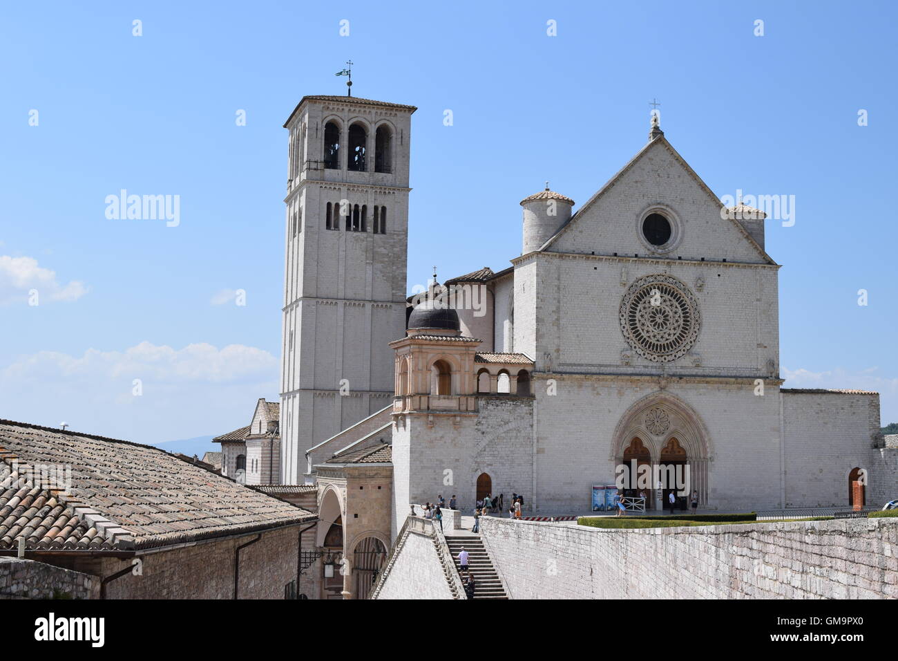 Basilique de Saint François d'assise Banque D'Images