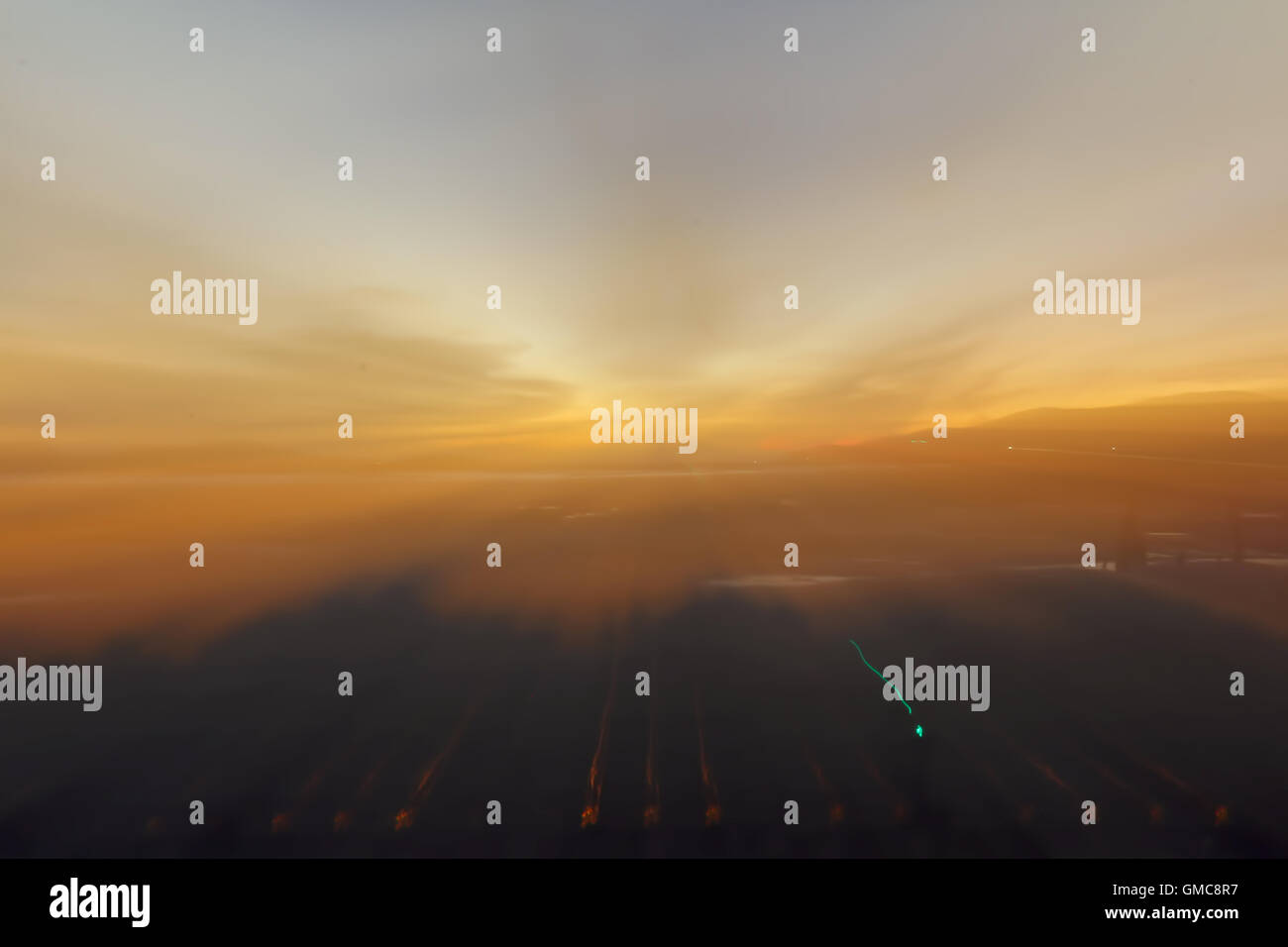 Pour la plupart, nuageux, motif de fond flou Banque D'Images