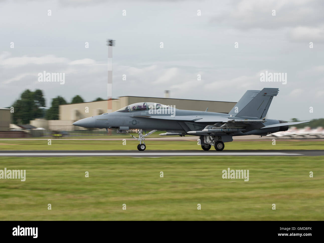 United States Navy Boeing F/A-18F Super Hornet 168930 multirole fighter jet militaire nécessaire à l'affichage à l'RIAT 2016 Banque D'Images