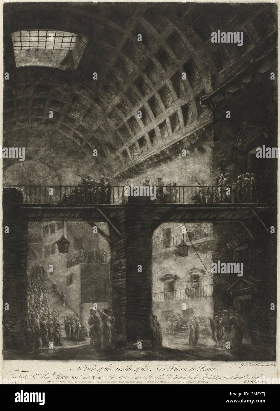Vue De L Interieur De La Nouvelle Prison A Rome Par Jacques Vue De L Interieur De La Nouvelle Prison A Rome Par Jacques
