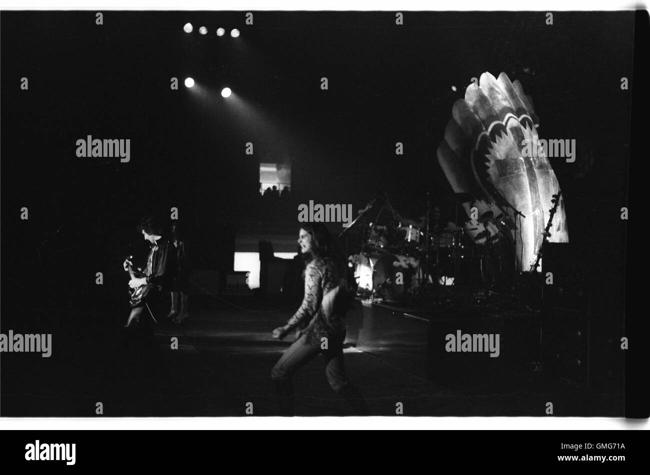 SAN BERNARDINO, CA : Black Sabbath live sur le sabotage tour à l'Orange Show Auditorium à San Bernardino, CA le 15 septembre 1975. Photo © Kevin Estrada / Media Punch Banque D'Images