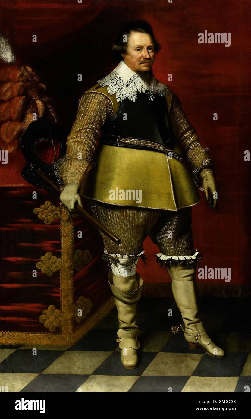 Ernst Casimir Ier, Comte de Nassau-Dietz, par Wybrand de Geest (I), 1630-35, le néerlandais peinture à l'huile. Ernst Casimir leader militaire pendant la Guerre de Quatre-Vingts Ans. Il a combattu dans le siège de Groenlo (1627) et le siège de 's-Hertogenbosch (1629) (BSLOC 2016 3 131) Banque D'Images Ernst Casimir Ier, Comte de Nassau-Dietz, par Wybrand de Geest (I), 1630-35, le néerlandais peinture à l'huile. Ernst Casimir leader militaire pendant la Guerre de Quatre-Vingts Ans. Il a combattu dans le siège de Groenlo (1627) et le siège de 's-Hertogenbosch (1629) (BSLOC 2016 3 131) Banque D'Images