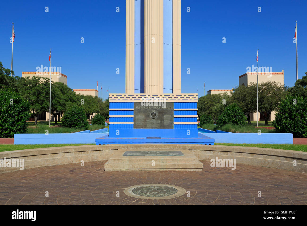Fair Park, Dallas, Texas, USA Banque D'Images