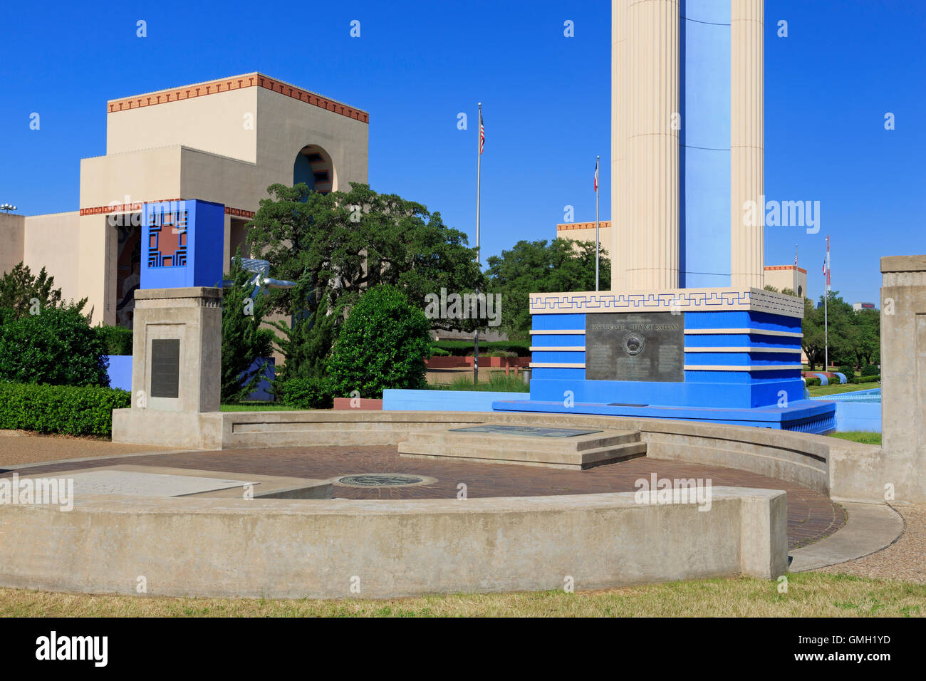 Fair Park, Dallas, Texas, USA Banque D'Images