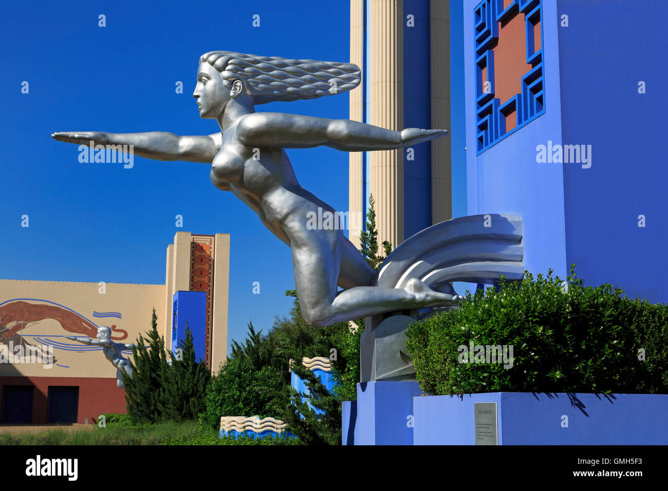 La Statue de contralto, Fair Park, Dallas, Texas, USA Banque D'Images