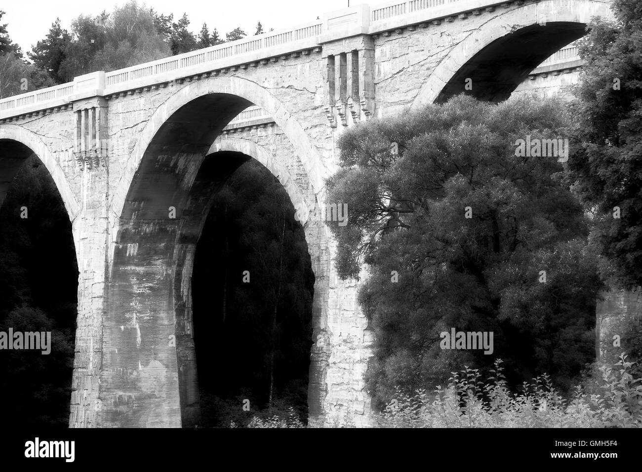 Stanczyki les ponts, Pologne Banque D'Images