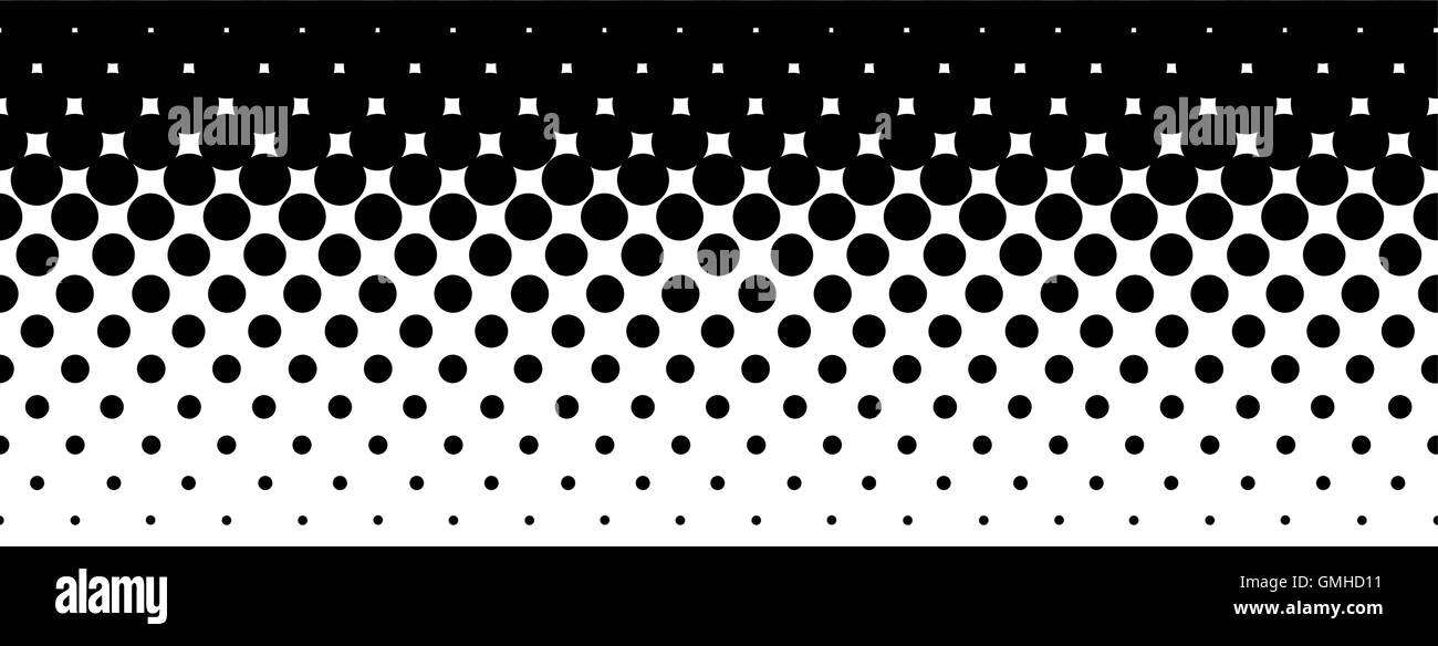 Noir-blanc Illustration de Vecteur