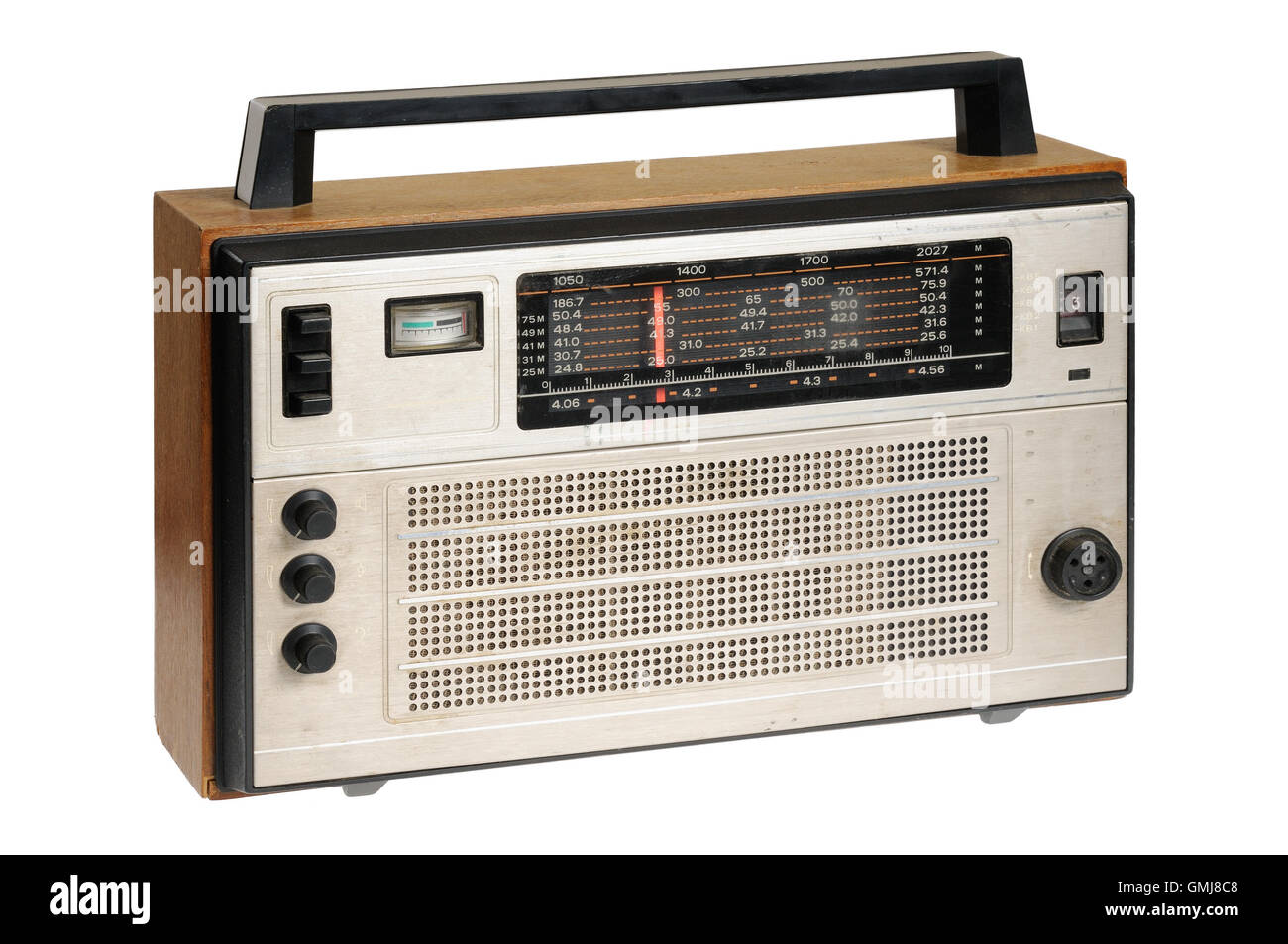 Radio rétro suranné Photo Stock - Alamy