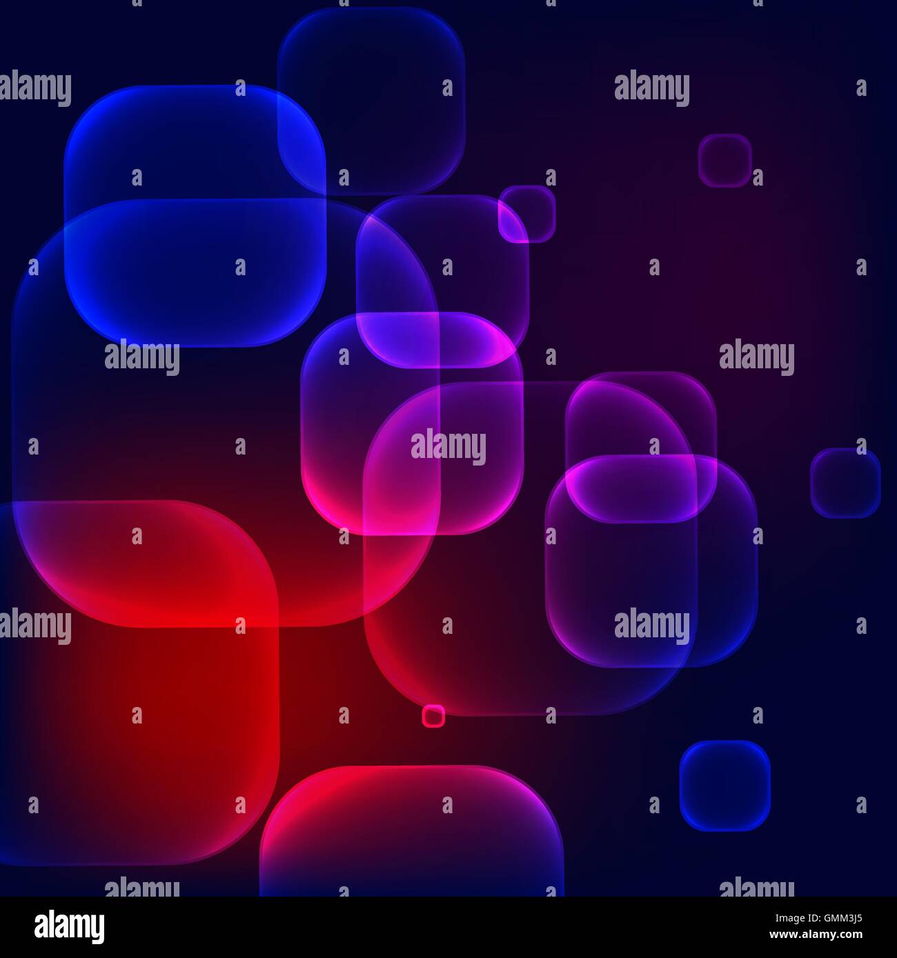 Résumé fond bulle colorée Illustration de Vecteur