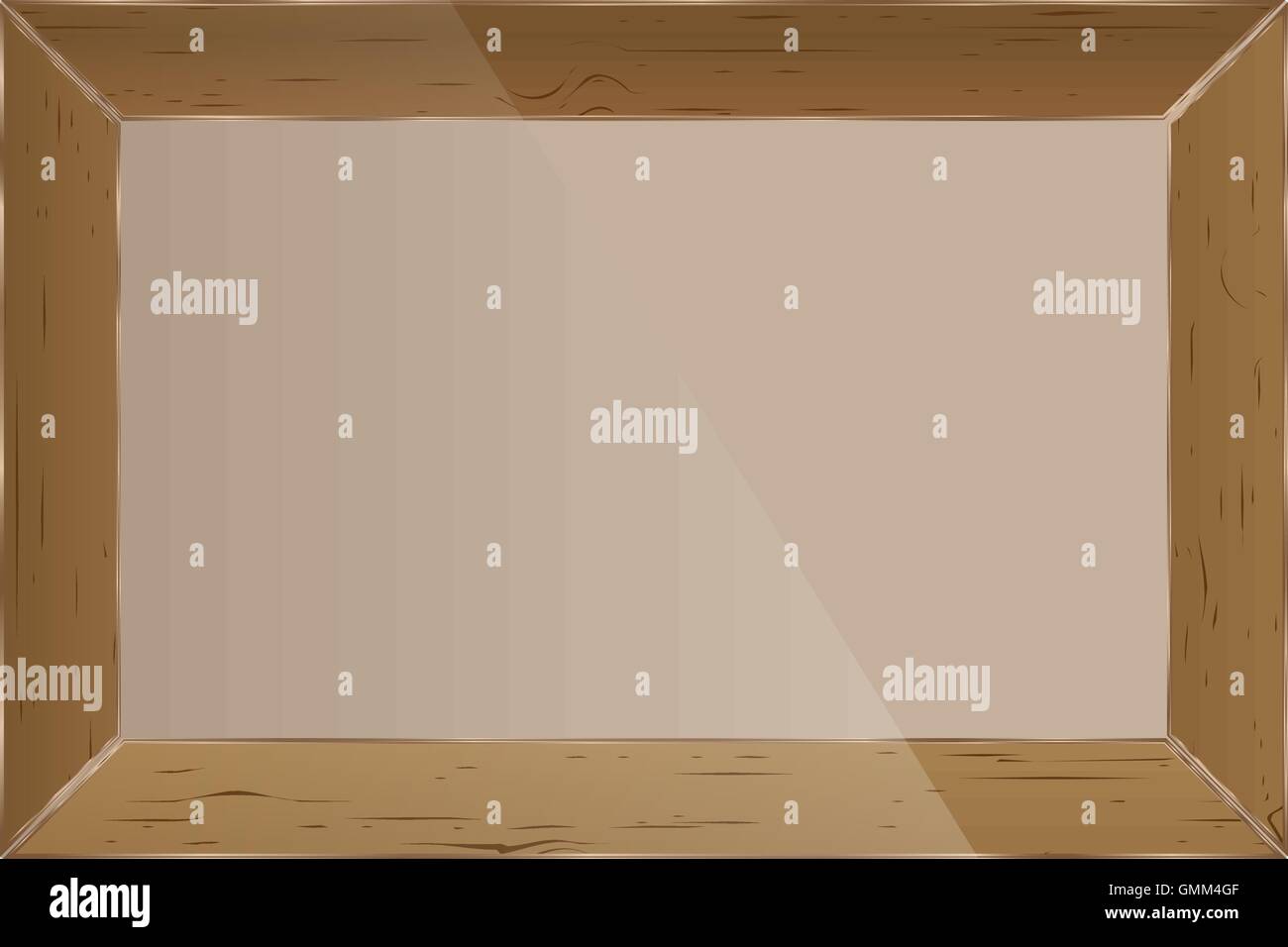 Cadre photo réaliste, vector illustration. Illustration de Vecteur