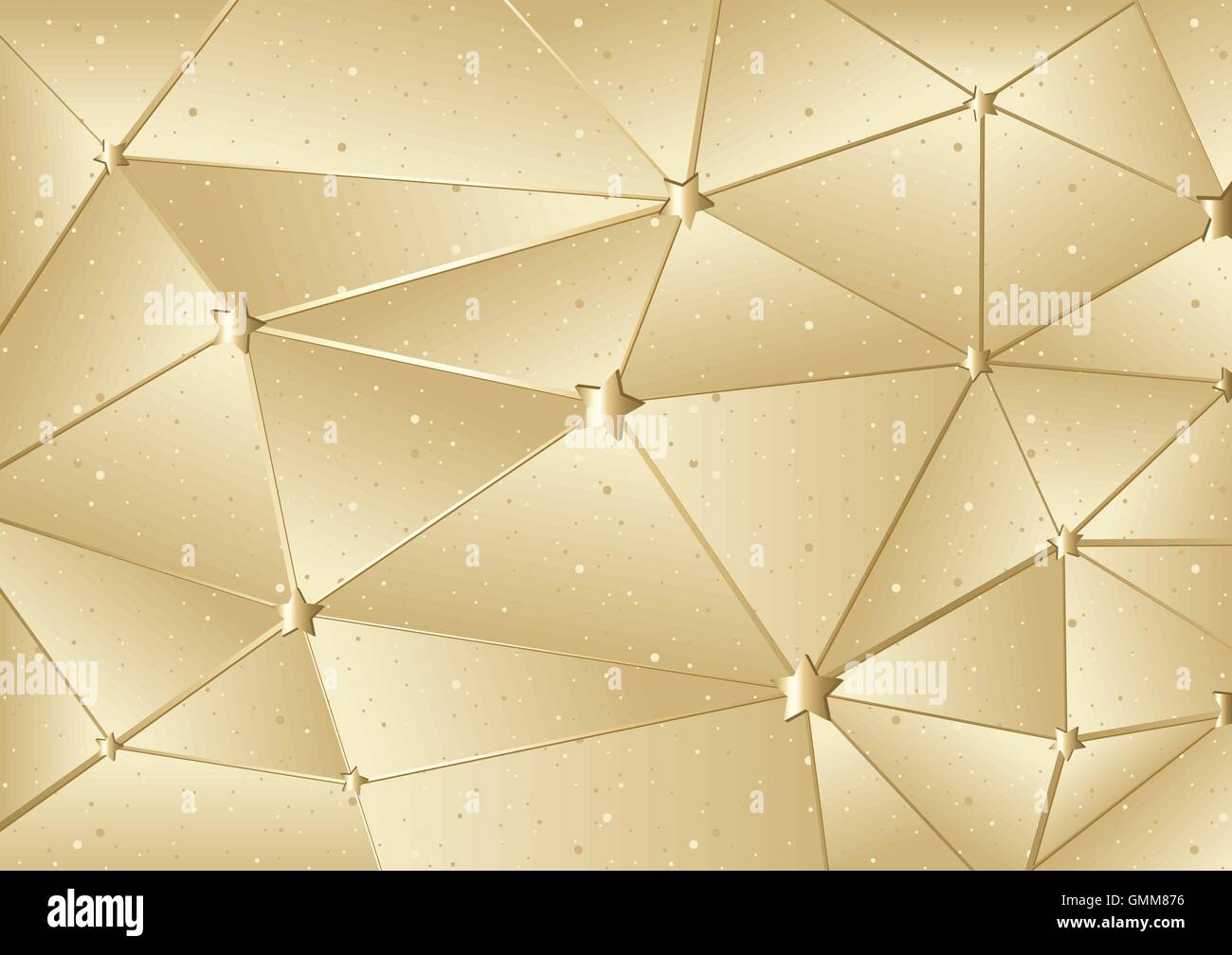 Or Noël Mesh Illustration de Vecteur