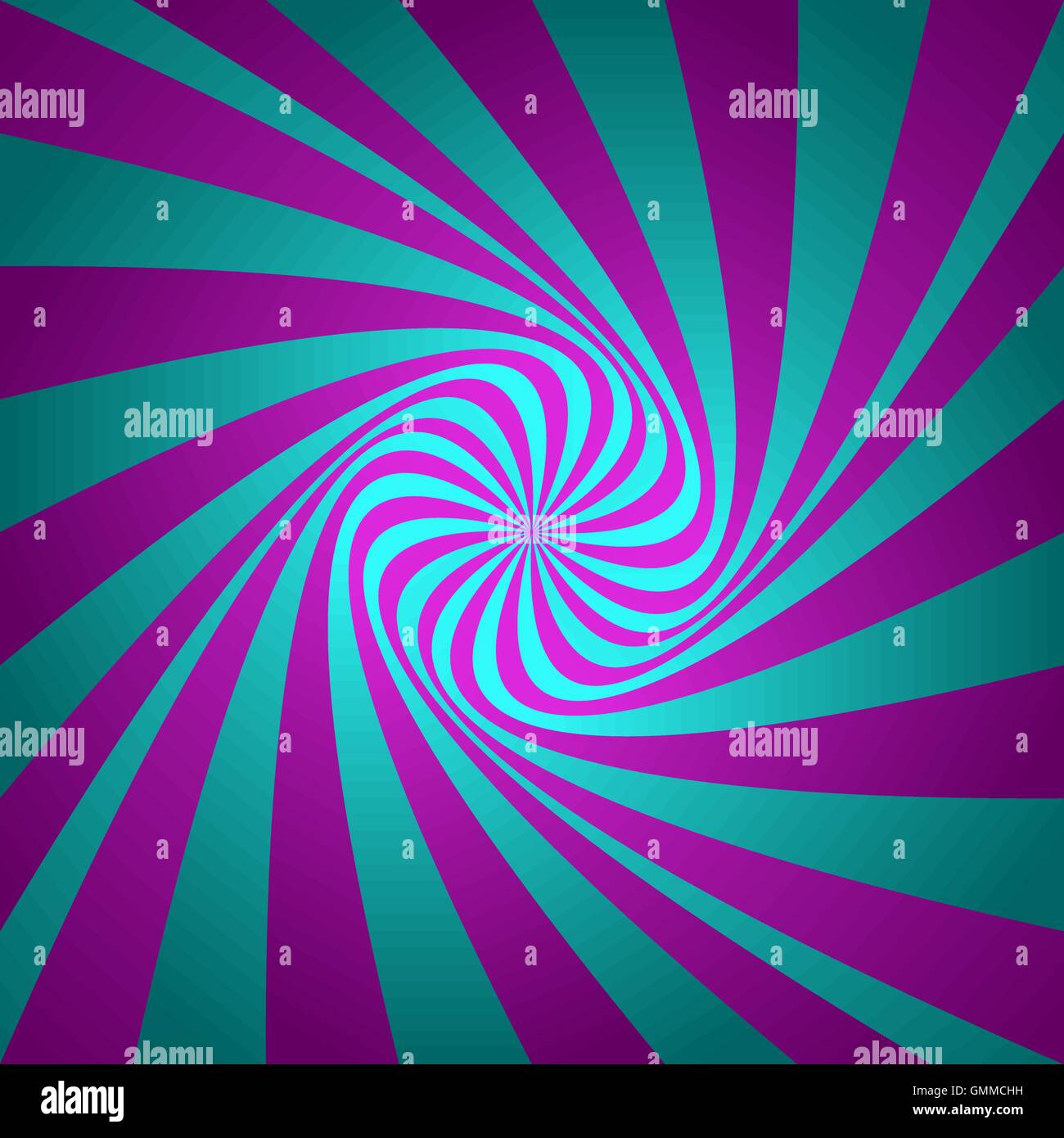 Cyan Magenta fond whirl Illustration de Vecteur